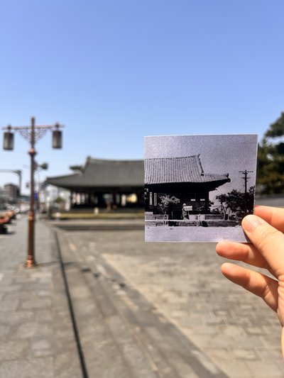 관덕정의 과거와 현재(2025.4.18. 촬영)