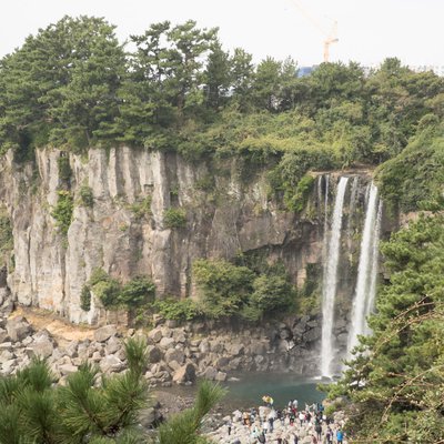 Jeongbang Waterfall