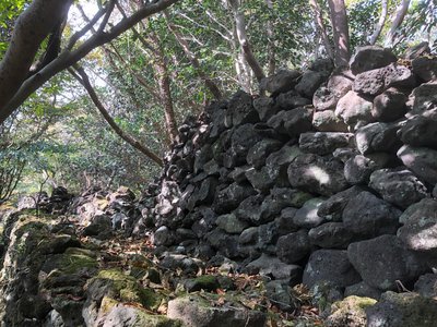 수악주둔소 성벽