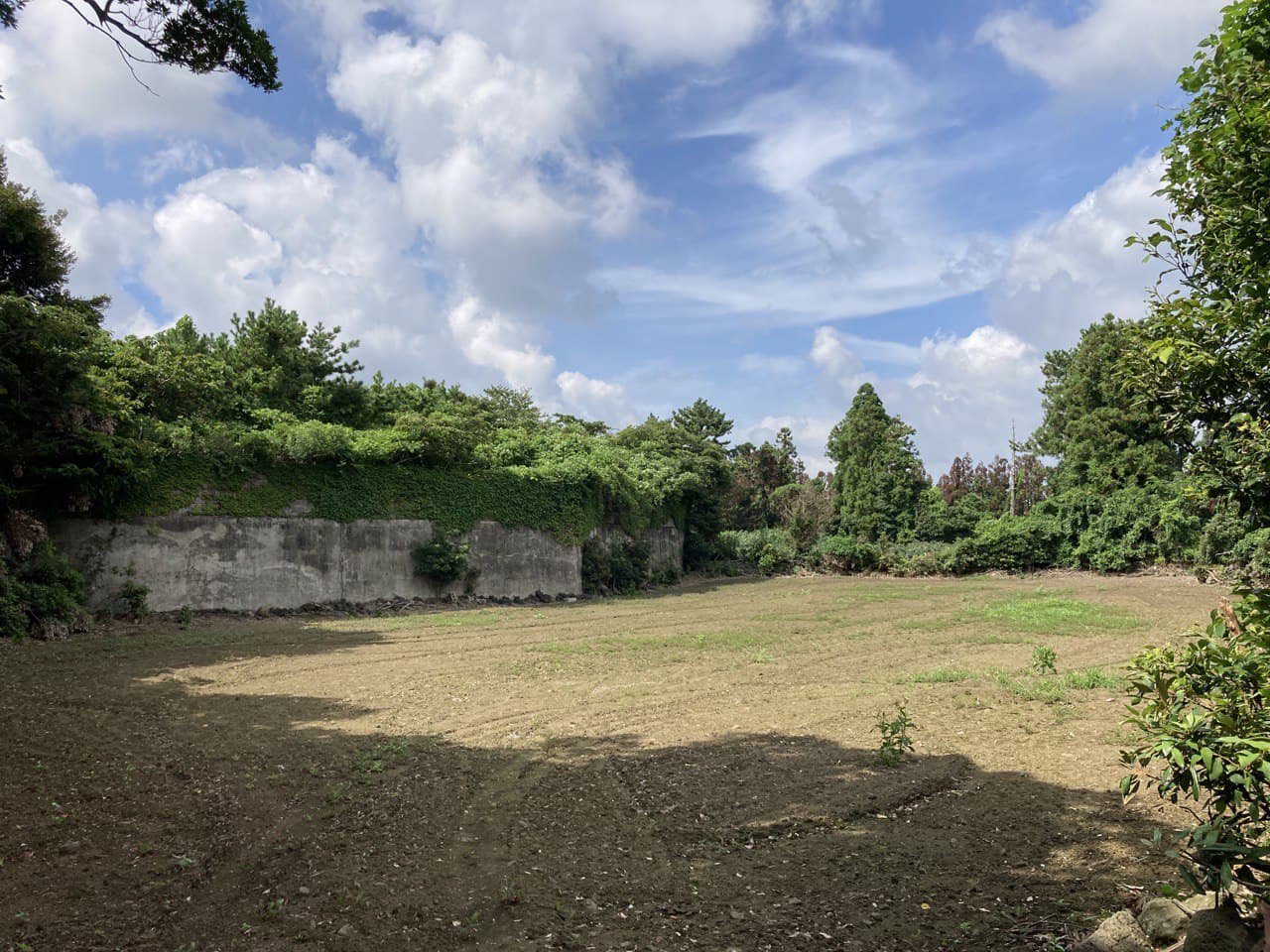 4·3 당시 학살터였던 버들못 근처 밭. 현재는 개인 소유의 농지로 안내판이 세워져 있지 않다.