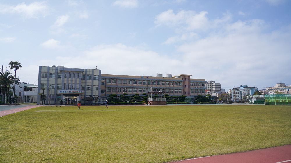 제주 북초등학교(구 북국민학교) 현재 모습, 제주다크투어 제공